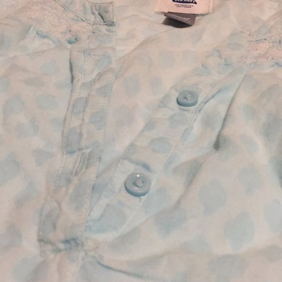 Old Navy Blue Blouse - Picture 3 of 5